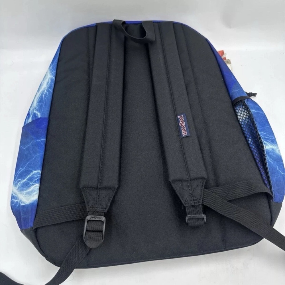 JanSport Cross Town Plus 17" Backpack - ITS ELECTRIC New - Picture 2 of 4